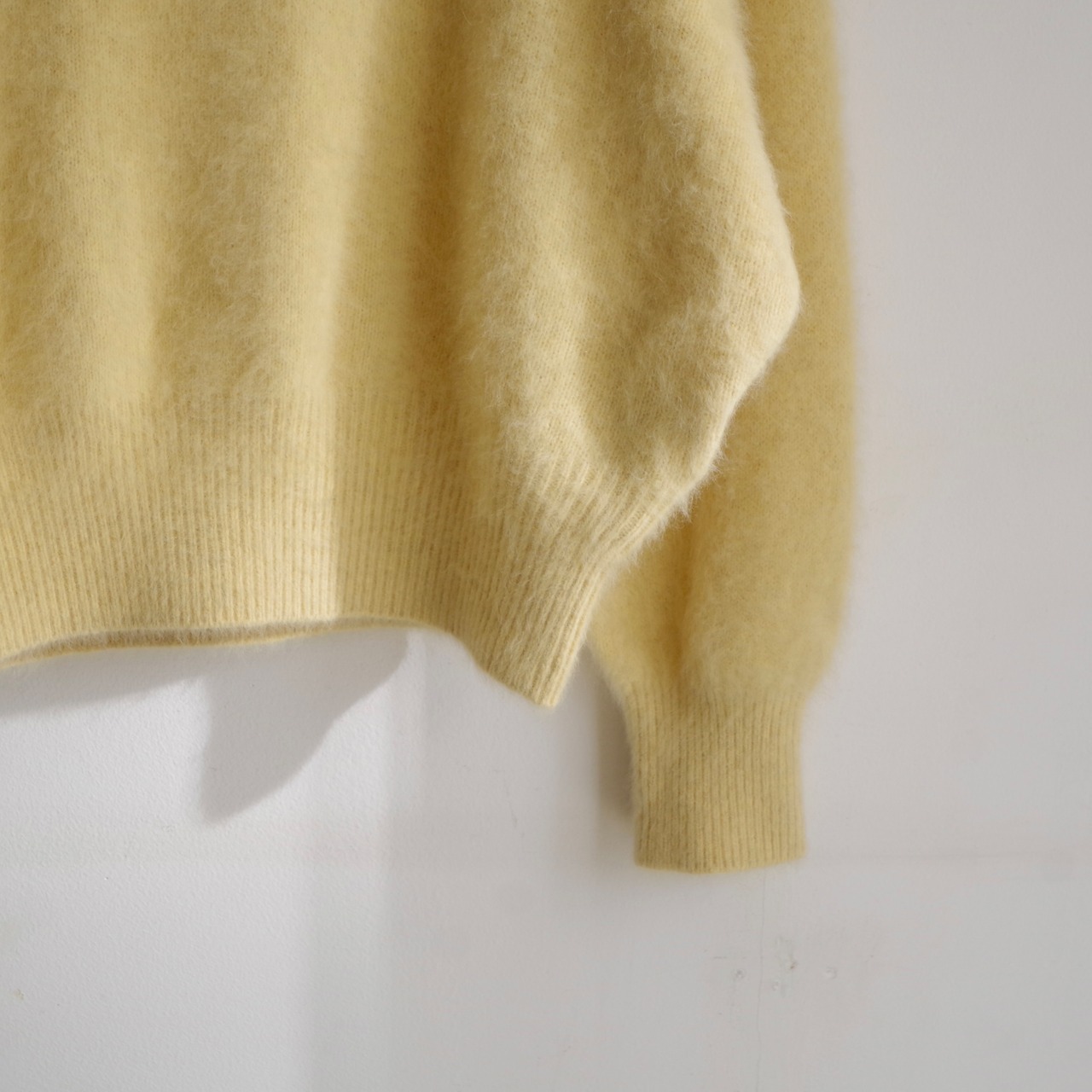 one f Fox Cashmere Mock Neck P/O