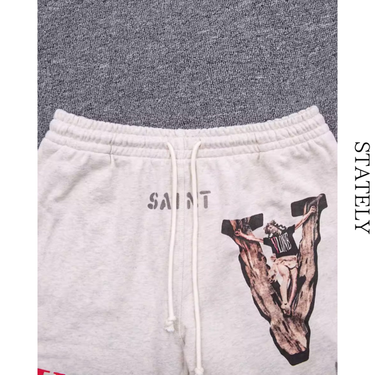 Vintageクロスグラフィック Shorts_B119・画像6