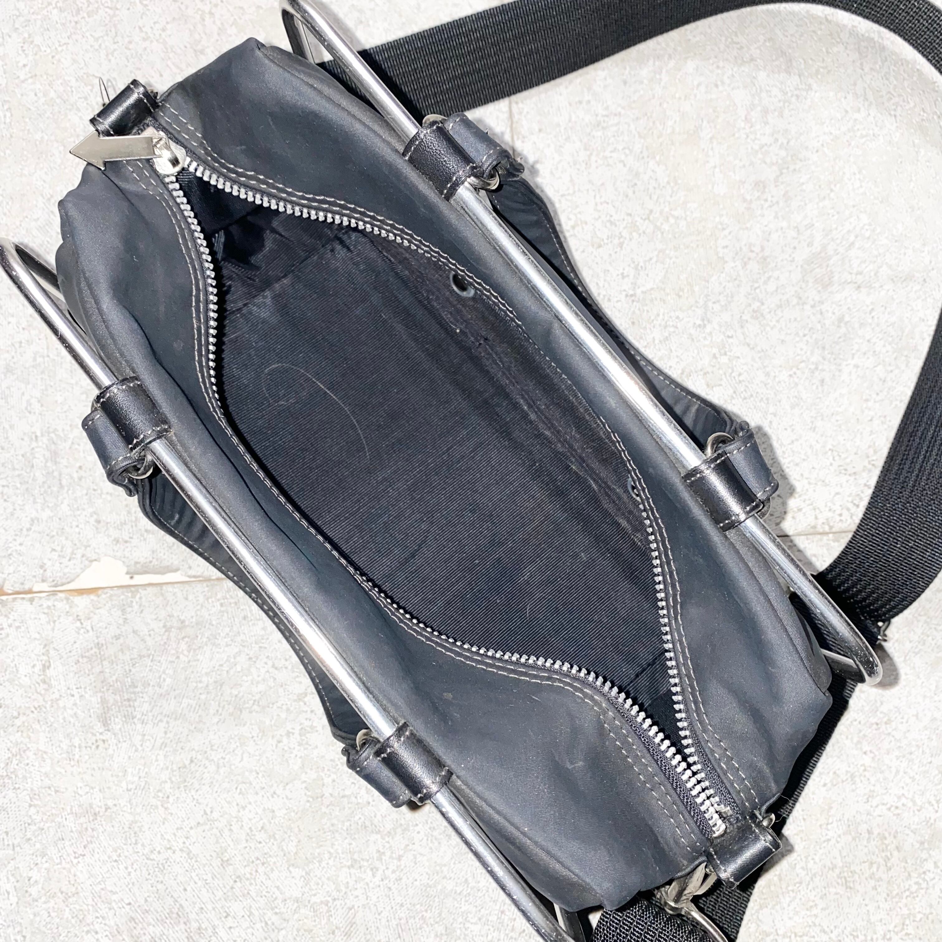 JEAN PAUL GAULTIER shoulder bag “pipe frame” | NOIR ONLINE