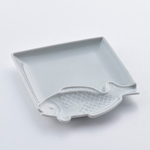 鯛 グレー 魚皿【波佐見焼き】303344C502 | 波佐見焼ショップ ミニョン