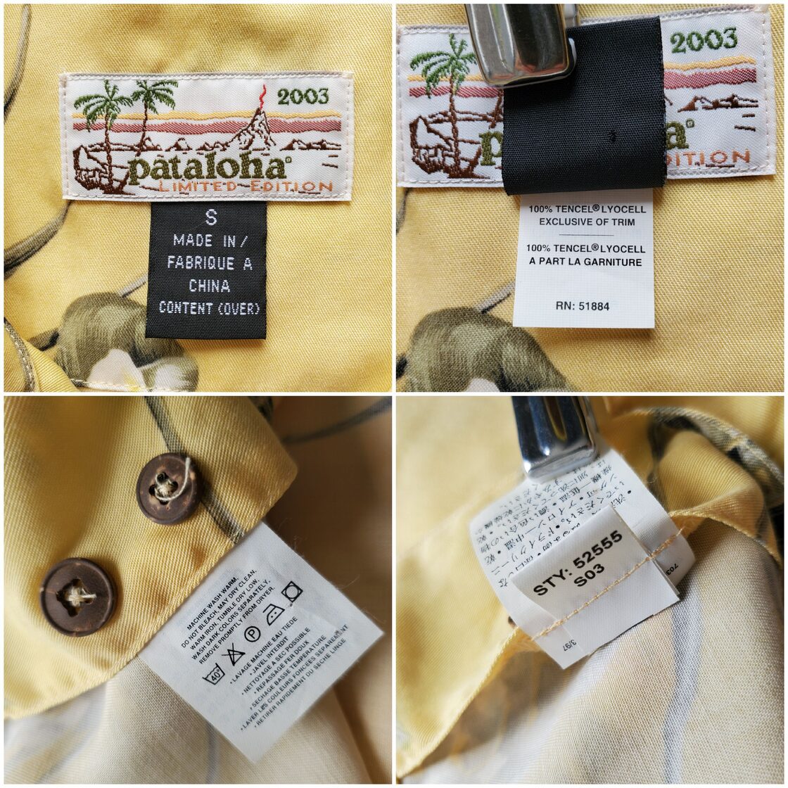 送料無料 Patalohaパタロハ□極美品 03年 Limited Edition ウフ 半袖 