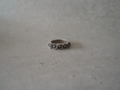 Karen silver, mini flower ring