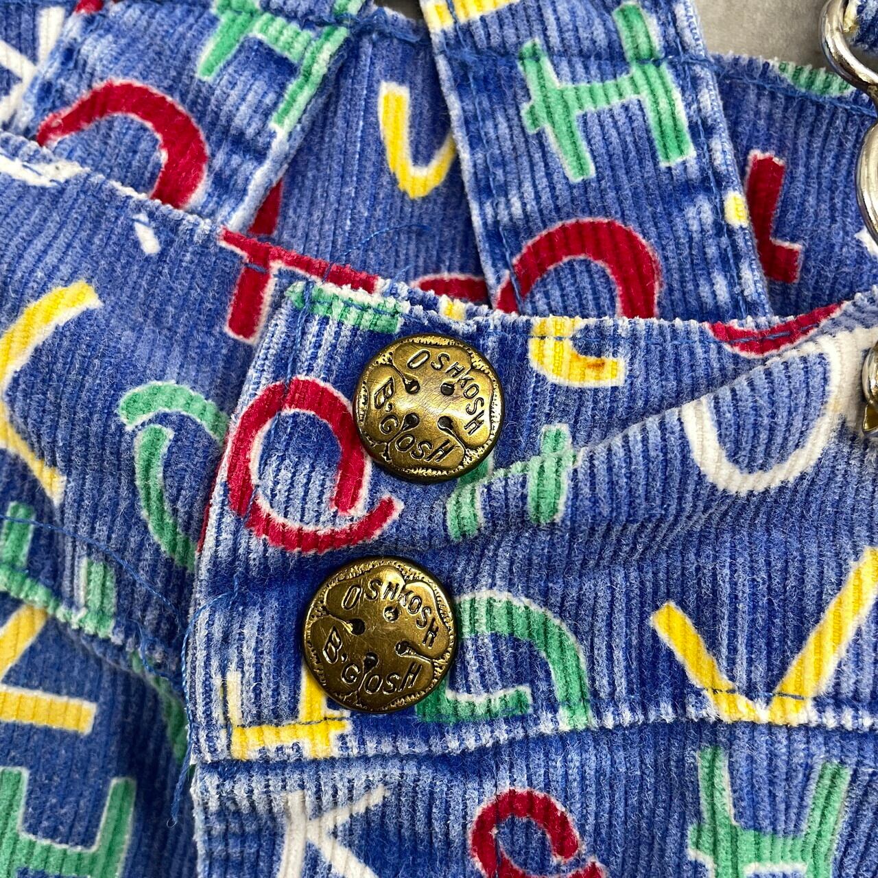 オシュコシュ oshkosh usa製　姉妹　お揃い kids】70〜80年代 USA製 OSHKOSH オシュコシュ サロペットパンツ
