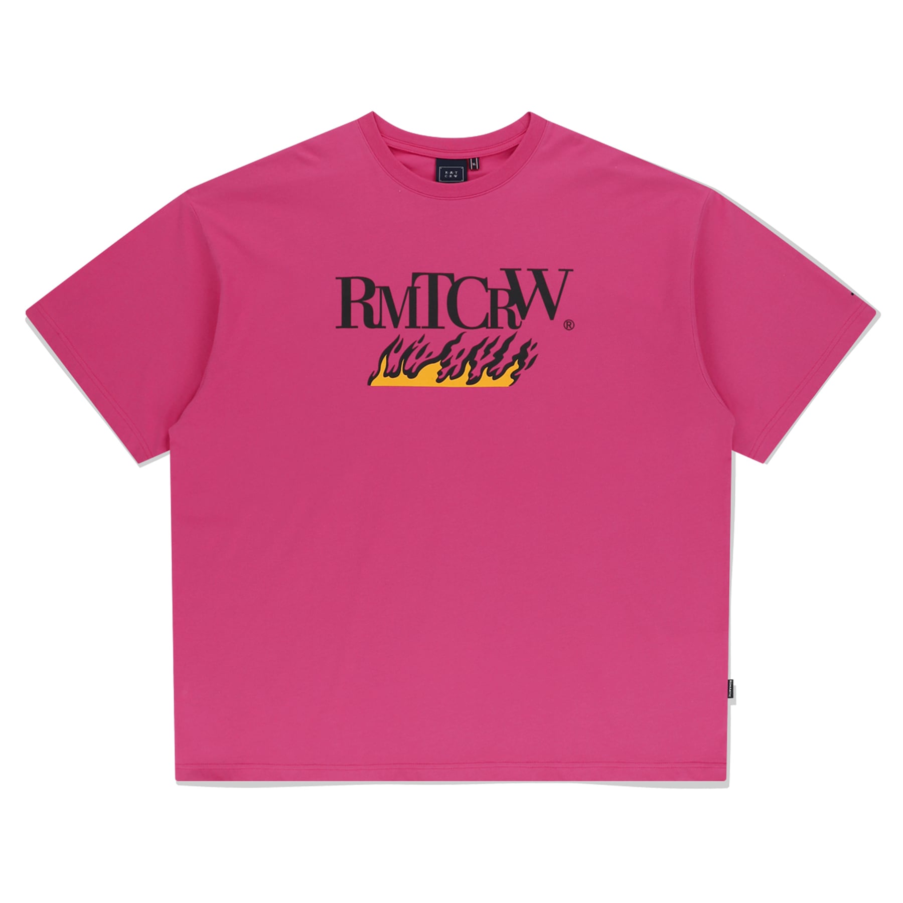 ROMANTIC CROWN★Unisex★ BLAZE REEL TIGER TEE SHIRT♪ BLAZE REEL TIGER TEE SHIRT_PINK | ROMANTIC CROWN
