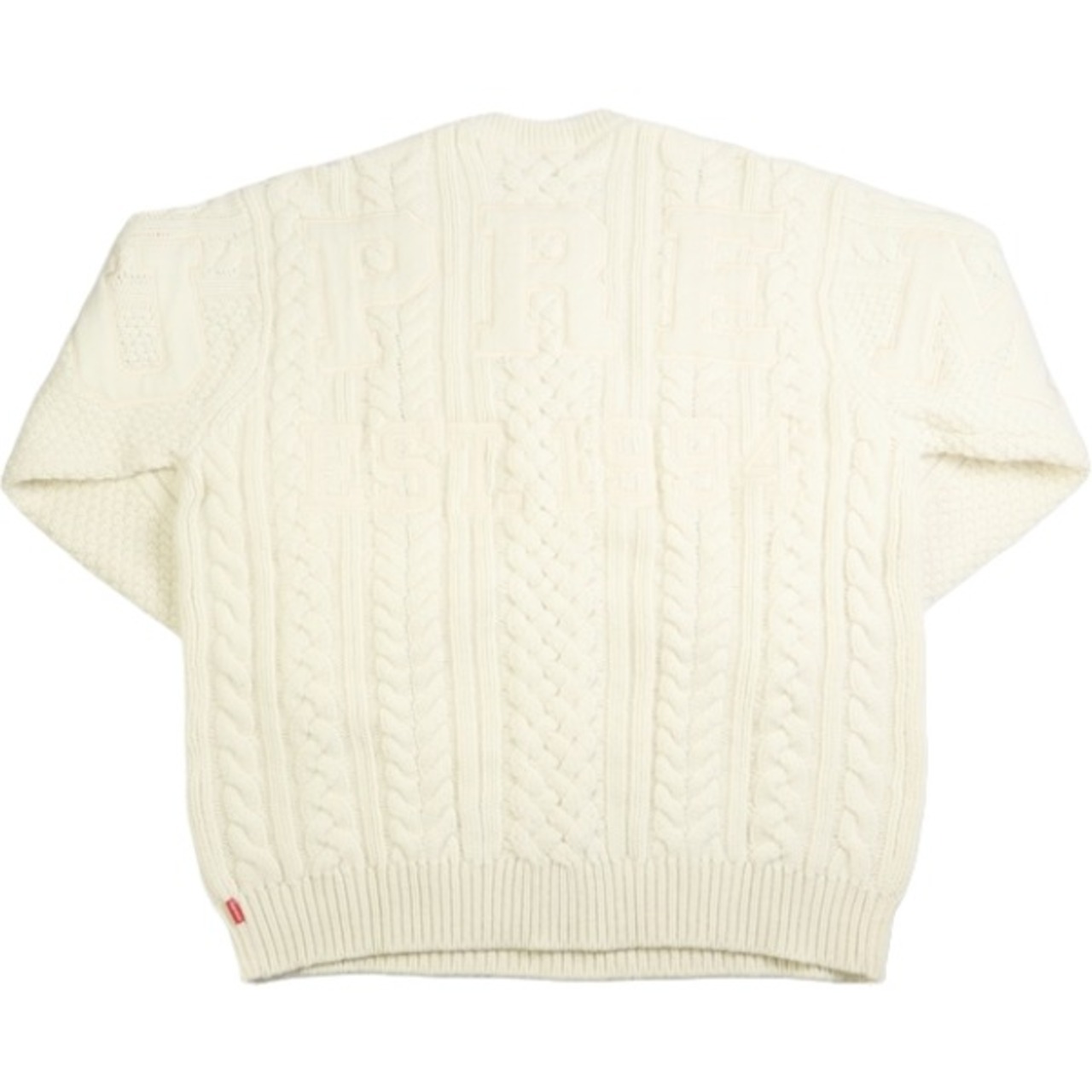 Size【M】 SUPREME シュプリーム 23AW Applique Cable Knit Sweater 