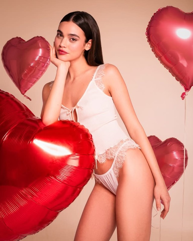 オスカリート　ウールシルク　キャミソール　アイボリー　２サイズ