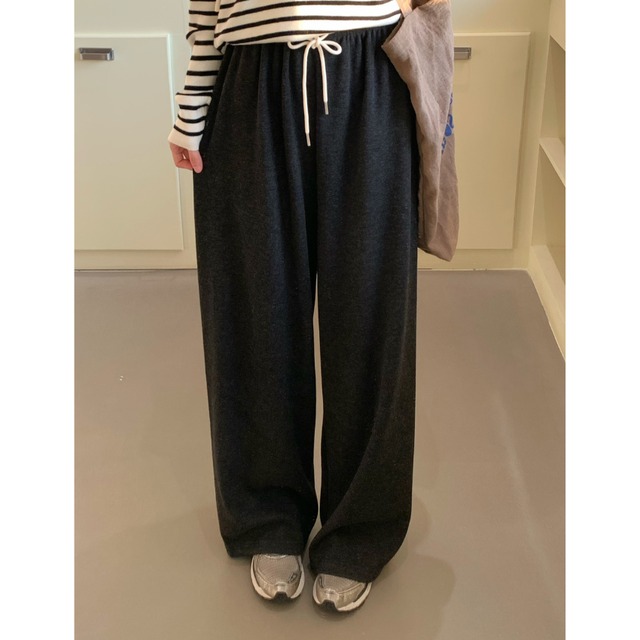 drawstring casual pants J00030
