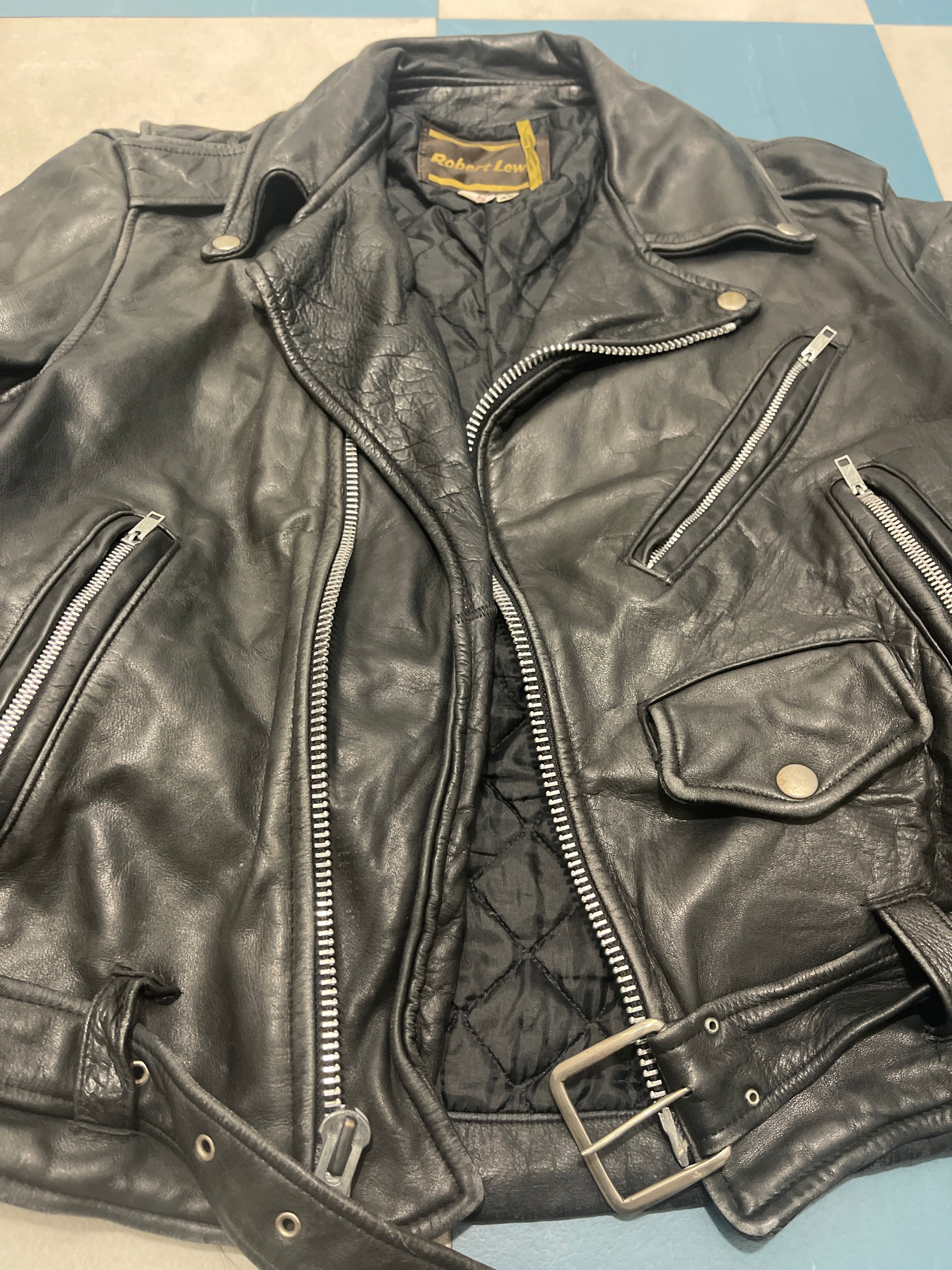 2057 90s M USA製 ROBERT LEWIS W RIDERS ロバートルイス ライダース