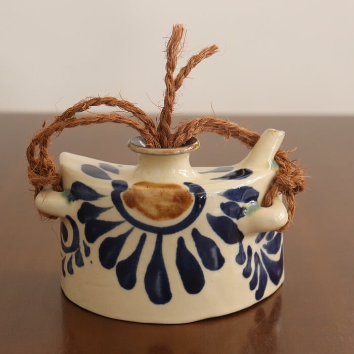 やちむん 常秀工房 抱瓶 Yachimun Sake bottle (Dachibin) #318-2 | 和