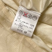 gaminerie ギャミヌリィ 切替レース ノースリーブ ワンピース M/アイボリー系 レディース