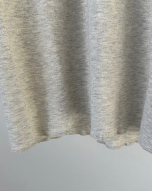 -Health Knit- Vintage Tubular-Knit Fraise Crew Neck L/S