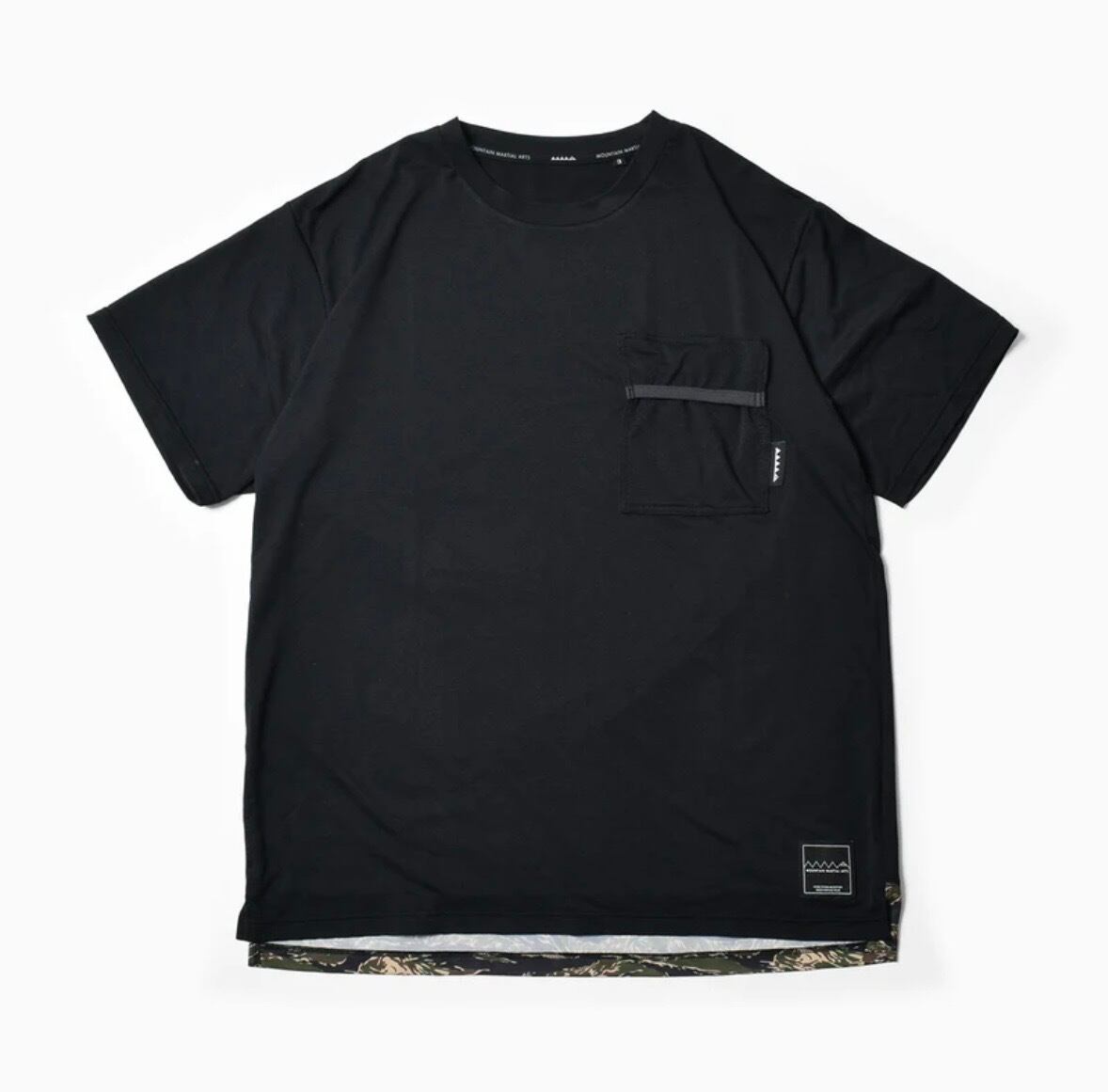 MMA(MOUNTAIN MARTIAL ATRTS) MMA Dry Pocket Tee (Black)