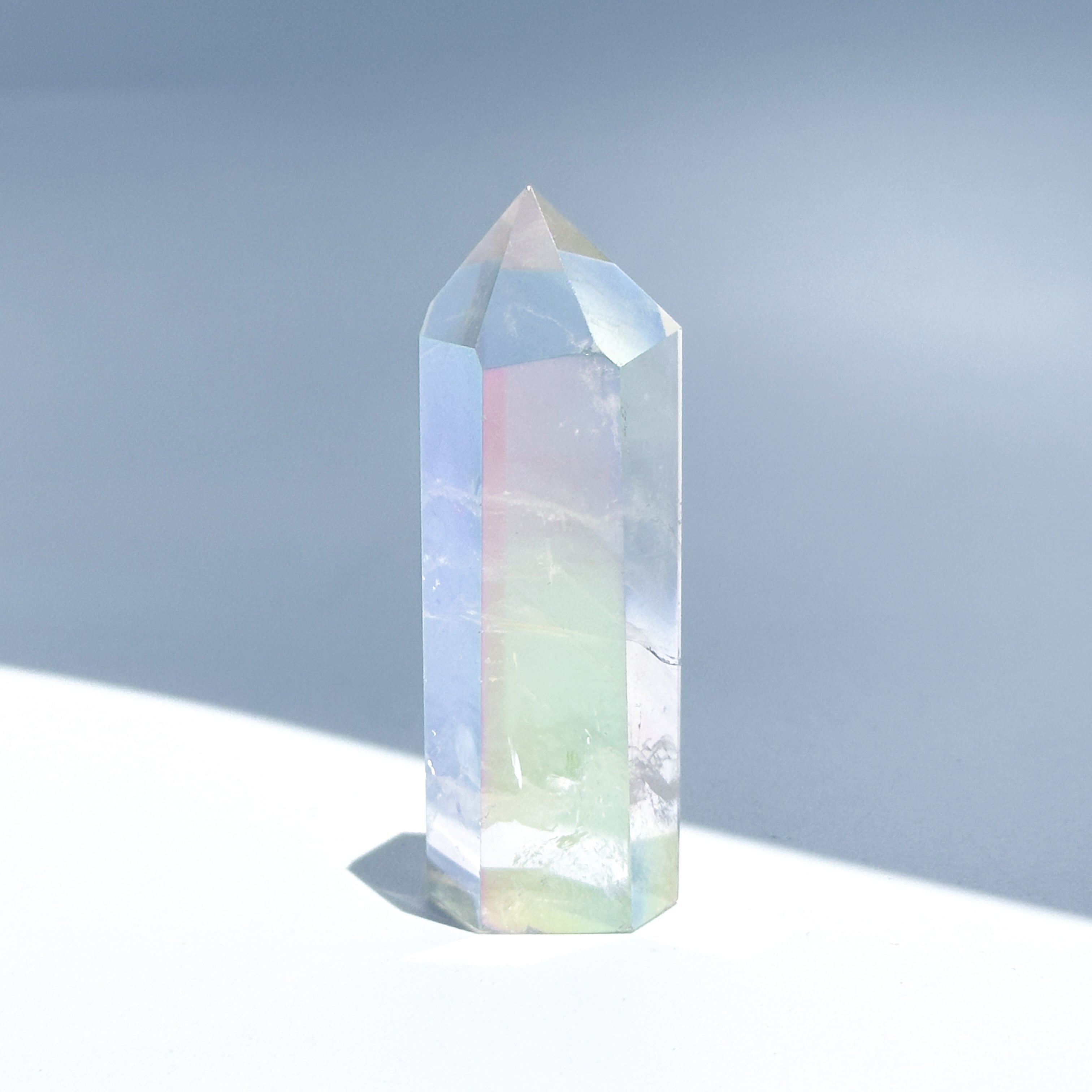 透明感◎エンジェルオーラクォーツ タワー 02◇ Angel Aura Quartz