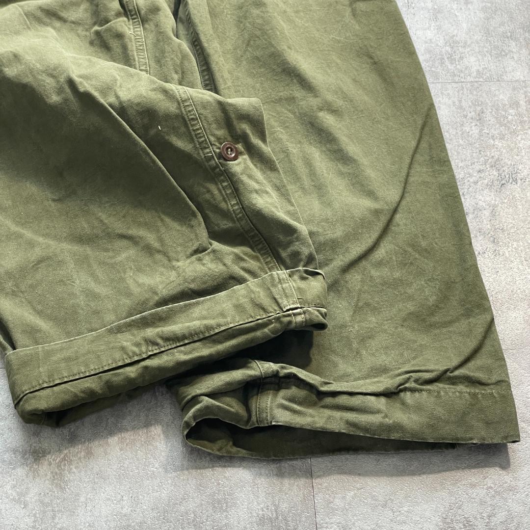 50s オランダ軍 実物 58年製造 ダブルフェイスパンツ 82/80 w33 | ib2