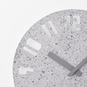 おしゃれな壁掛け時計｜古着から生まれた一点もののデザインクロック | PANECO® clock Sand -maru- | 引越し祝い・新築祝い・開店祝い