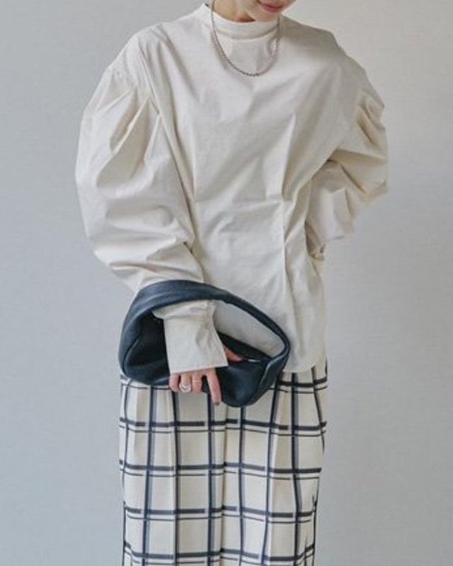 【送料無料】Tuck Sleeve Blouse [TODAYFUL] /12320420