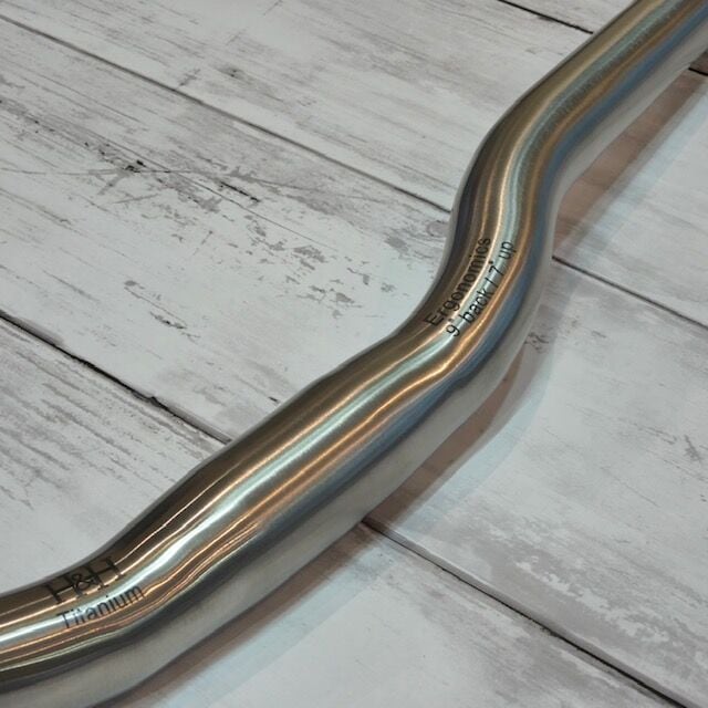 H&H Titanium Ergonomics Lowrisebar【Titanium】 | LORO ONLINE STORE