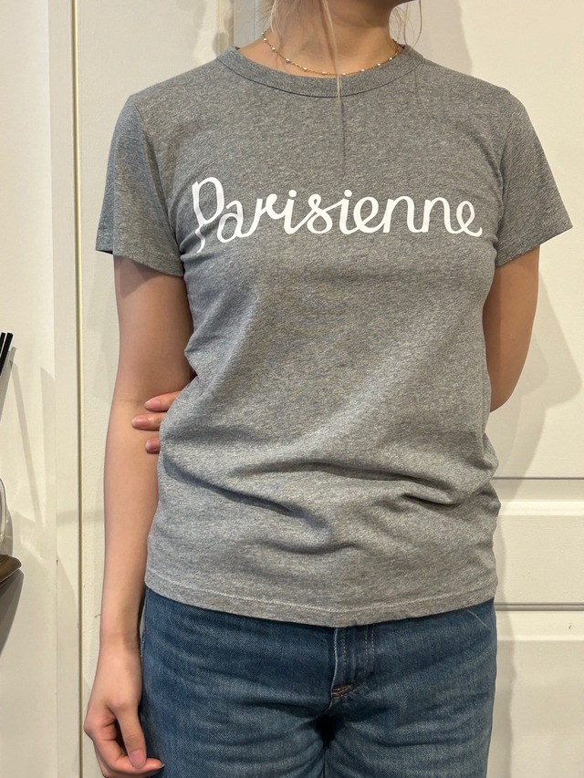 Maison Kitsuné / vintage gray T-shirt.