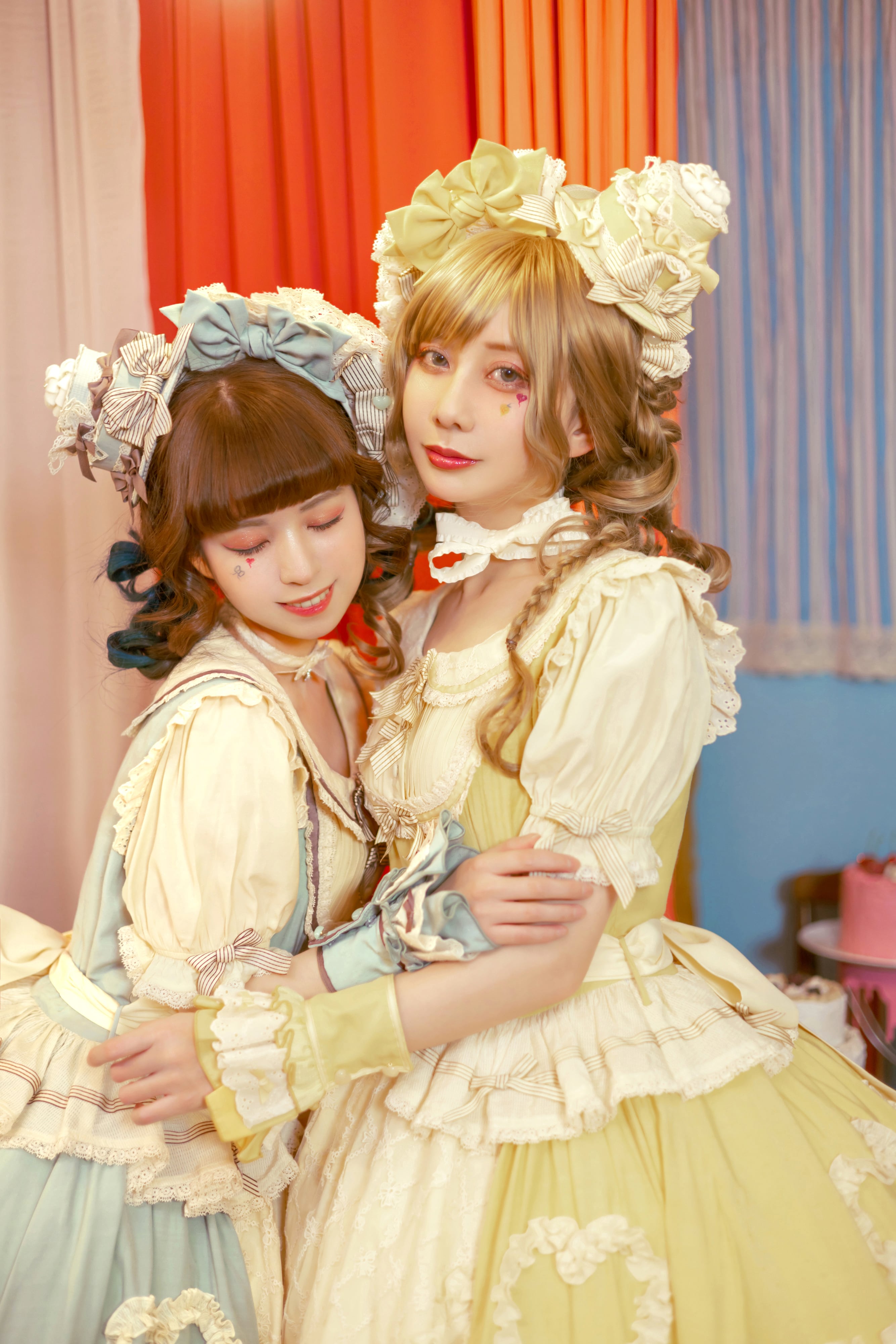 LIZLISA 希少ブラウンベロア フリルチュニックパフスリーブFサイズ姫ギャル シャンティクリーム・パティスリー フリルカフス | HoshibakoWorks