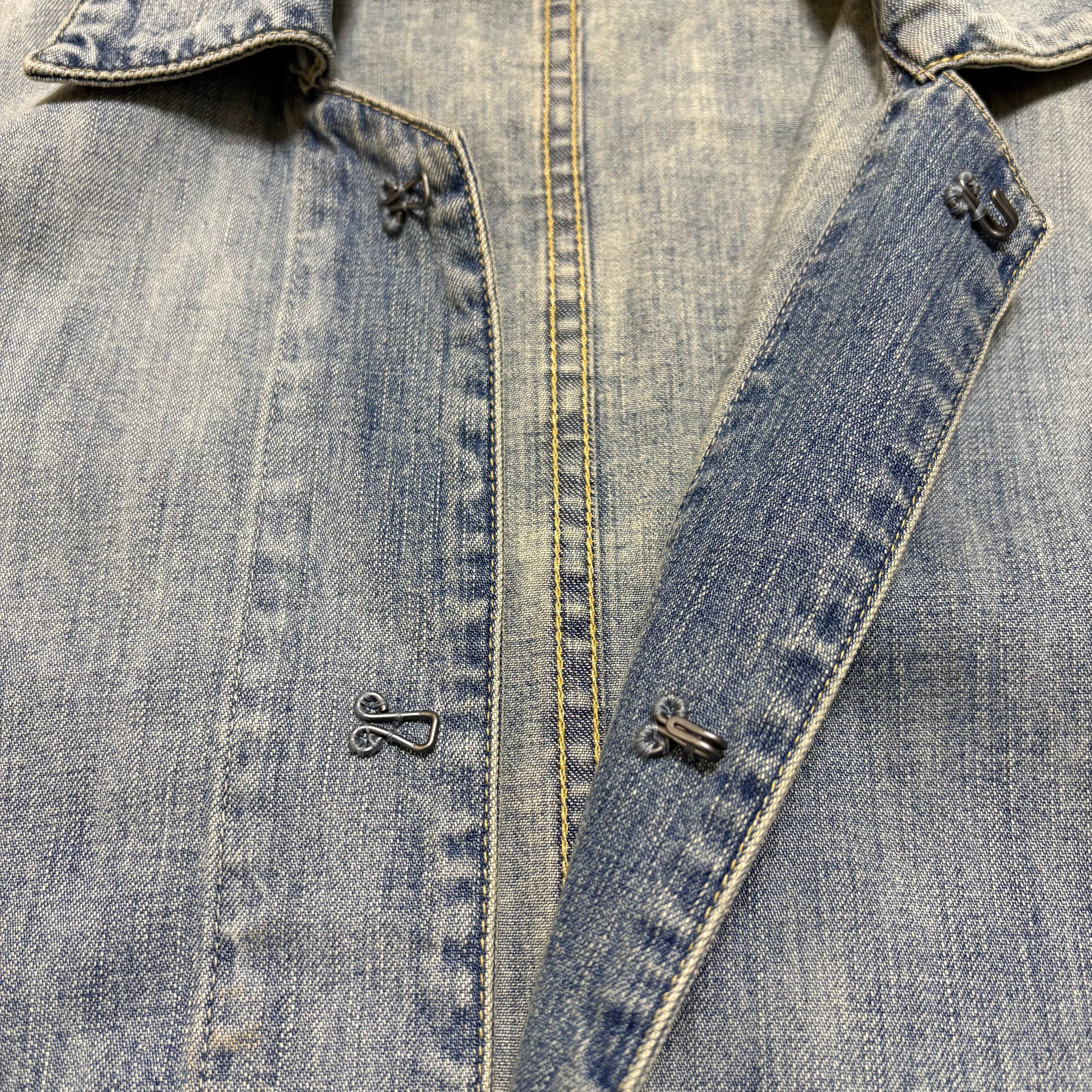 A.PRESSE】US NAVY Denim Jacket SIZE 2 | REBOAN