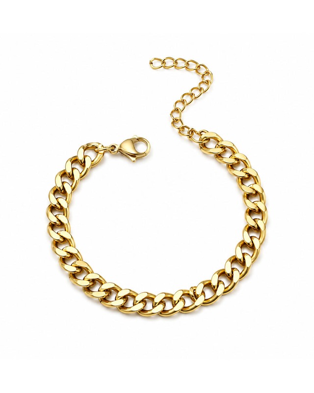 Curb Chain Bracelet 5mm / 喜平チェーンブレスレット