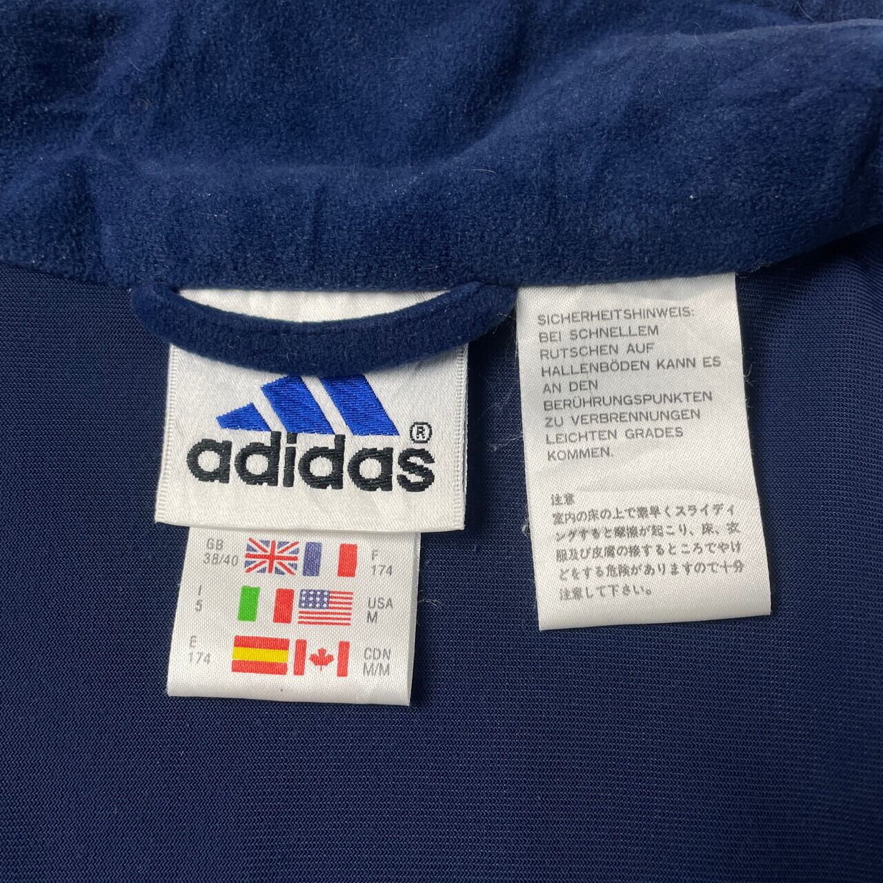90年~00年代 adidas アディダス ベロアジャージ トラックジャケット