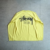 STUSSY TOKYO LS Tシャツ イエロー