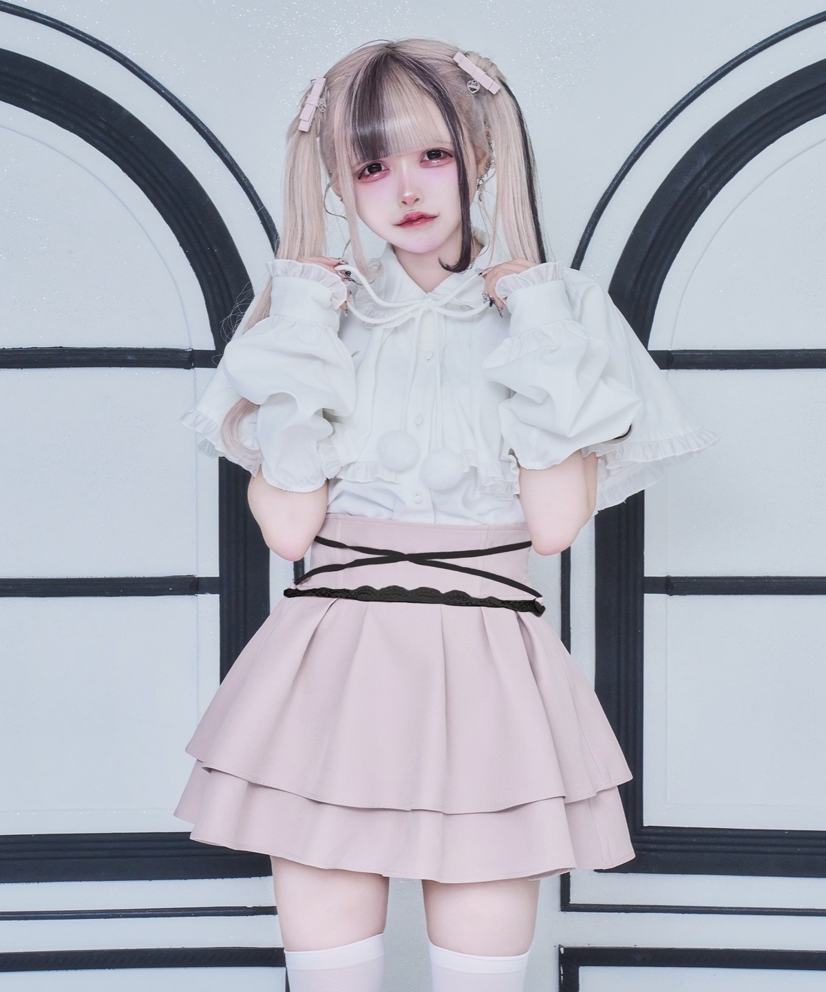ぽんぽんけーぷぶらうす的なね【WHITE】 | nyan Me