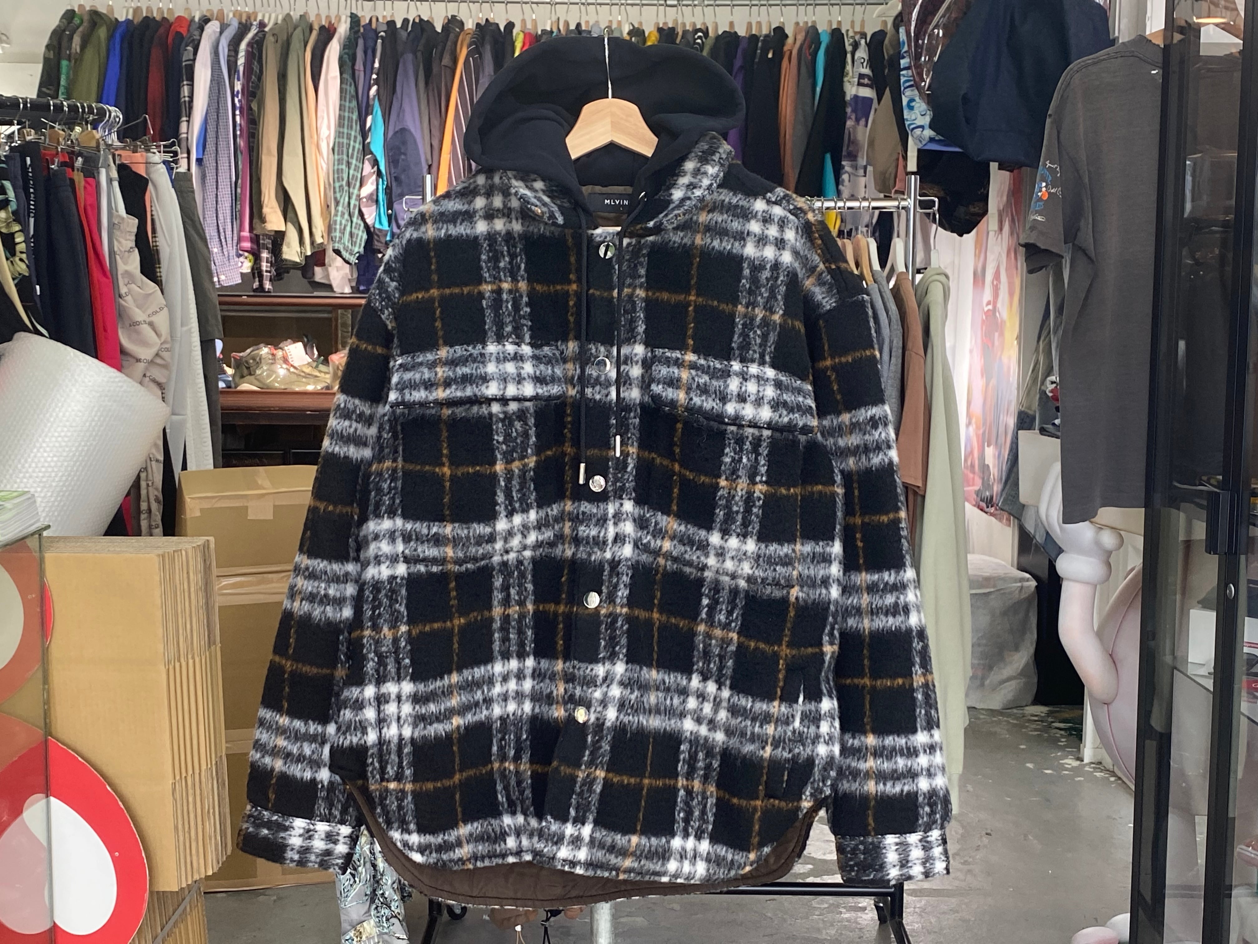 MLVINCE Oversized heavy hooded jacket