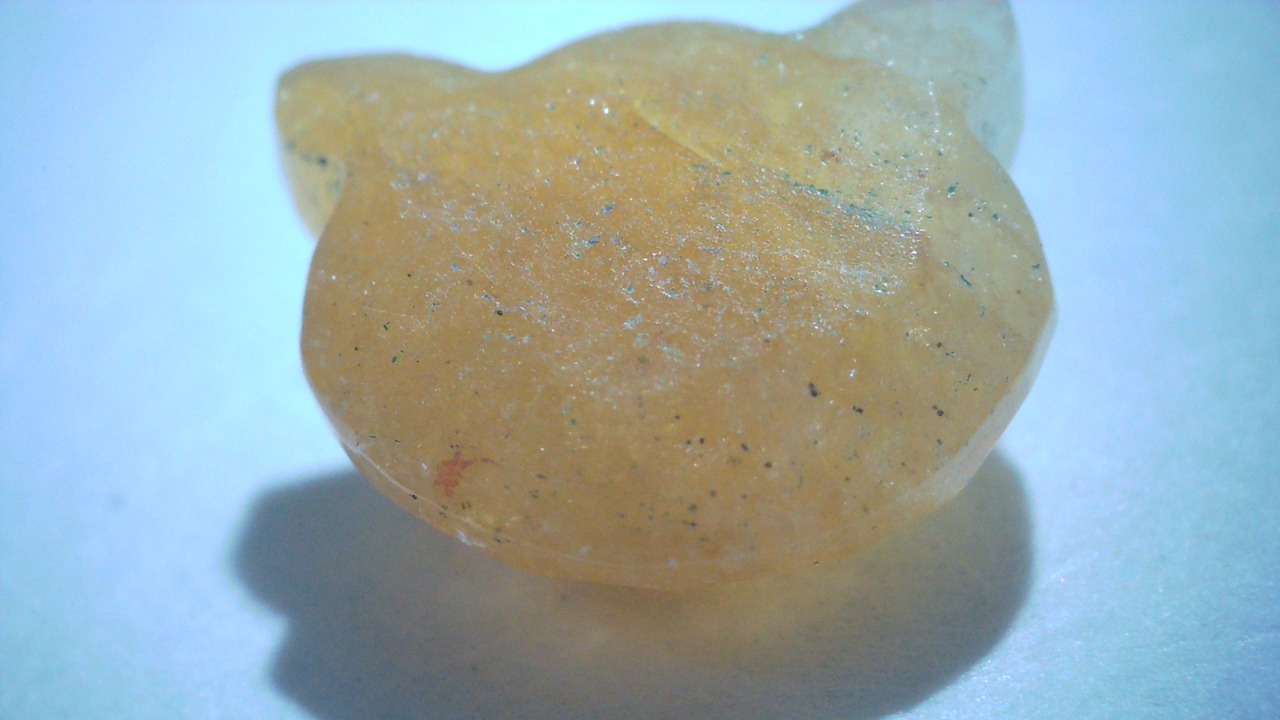イエローアベンチュリン（猫カット）　1.52ct　[C13‐551]