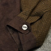 special switching design blouson × wide slacks set up