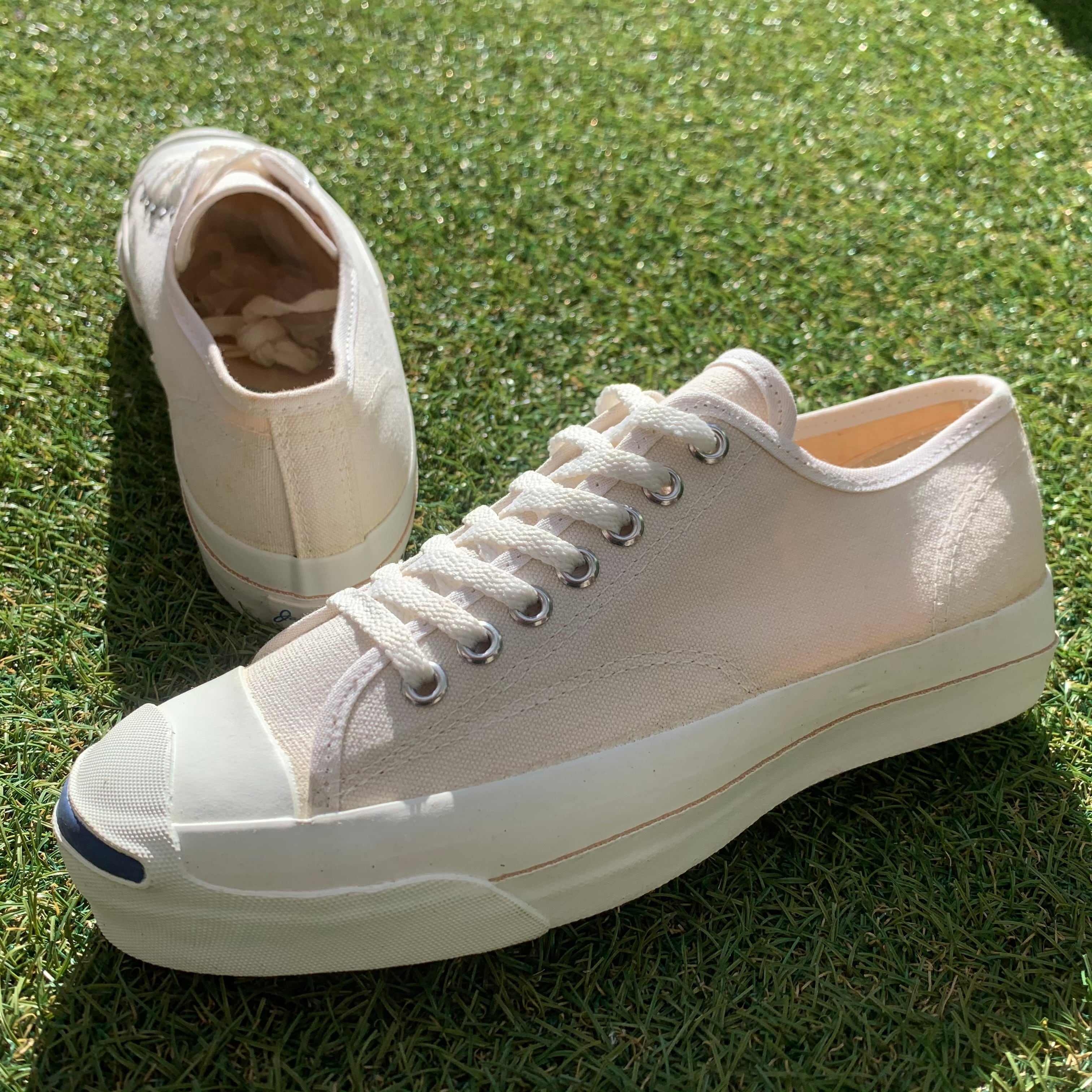 90s USA製 converse jackpurcell スニーカー 3.5