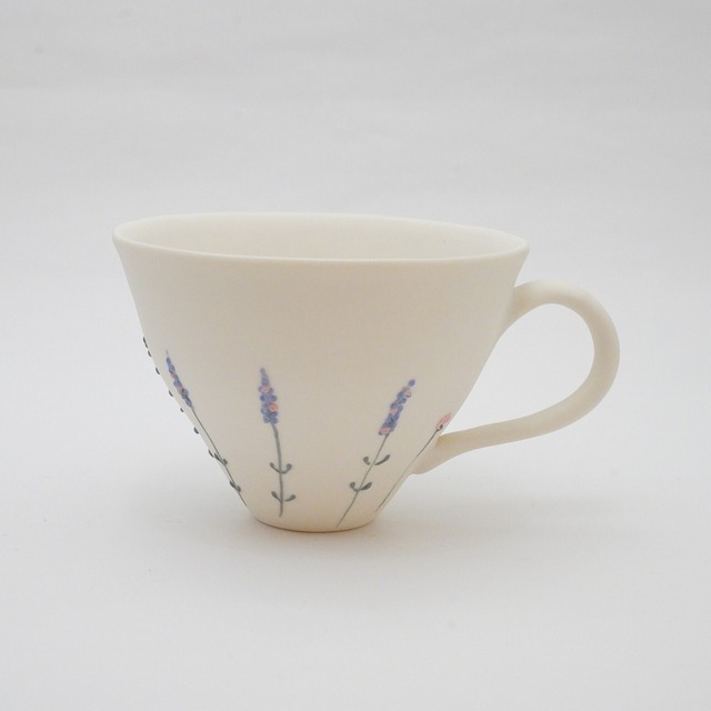 【谷本あゆみ】お花のカップ中　大　3-C