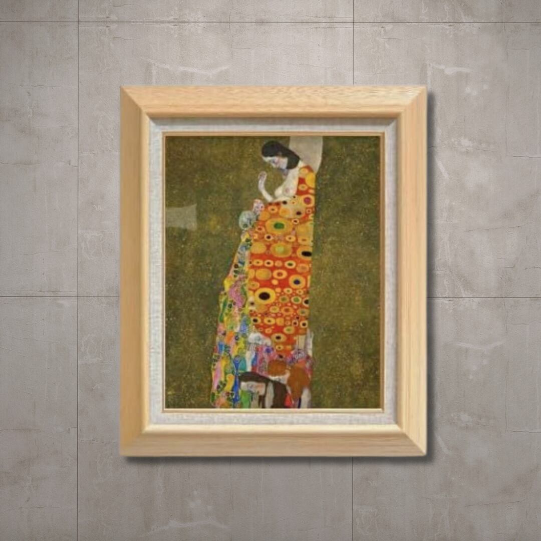 クリムト「チャーチ」 絵画 額絵 ゴールド アンティーク 教会 アートパネル