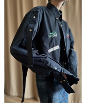 garter belt design remake work shirt-4502-1
