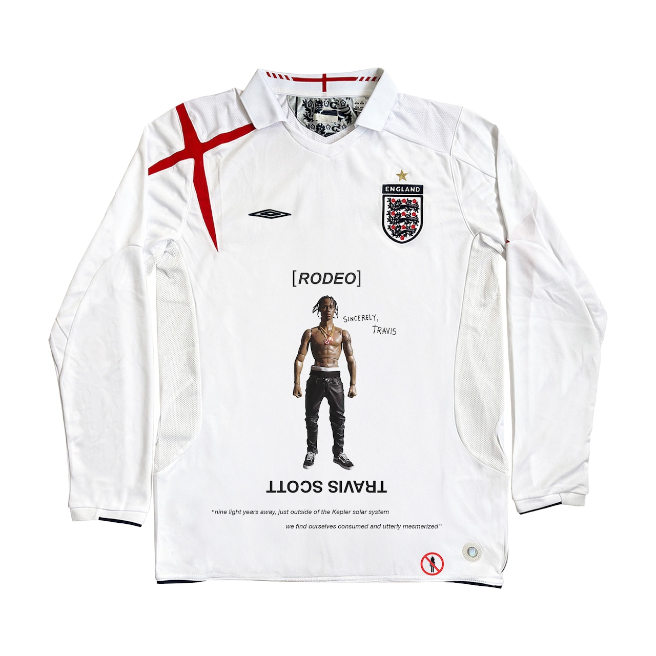 VINTAGE ストリートTravis Scott サッカーTシャツ T2154