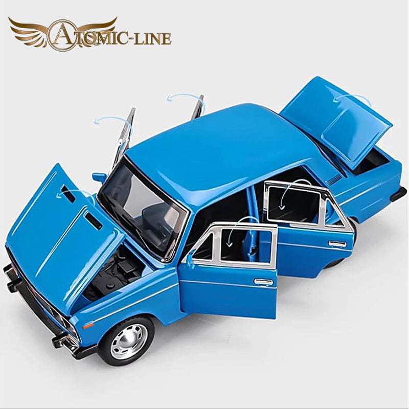 アフトヴァース VAZ-2106 Lada 1600 ミニカー 1/24 全3色 ライト点灯