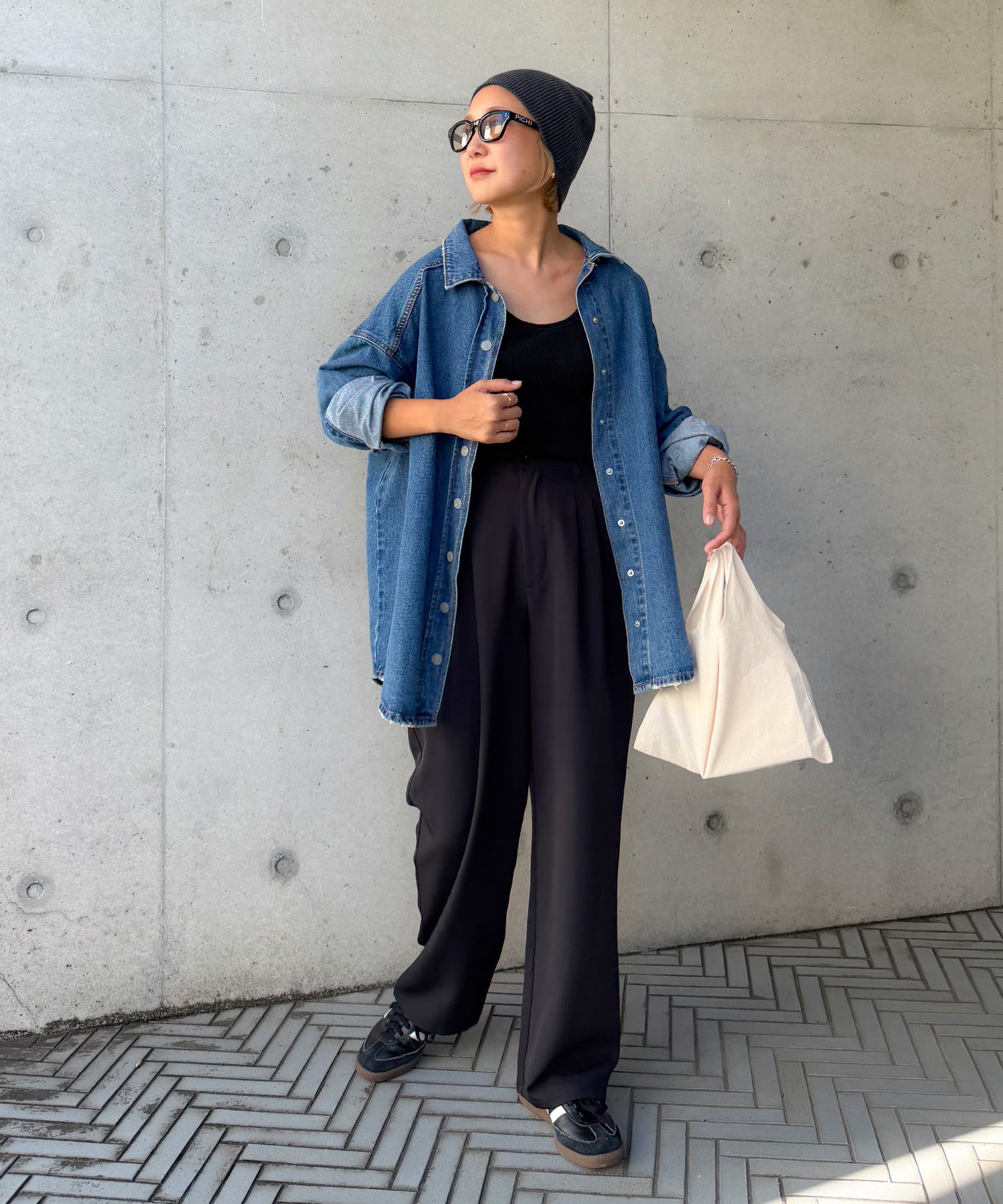 オーバーサイズデニムシャツ | PICHI