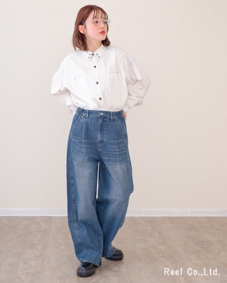 ムーンカーブデニムパンツ】 YT-225942 Brand：ミリロピュール | Reef