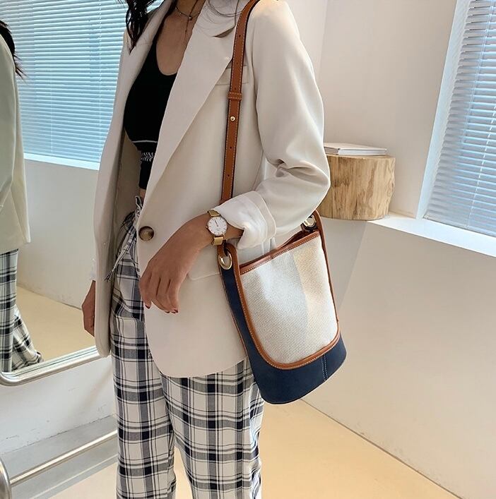 【2サイズ】バケットワンショルダーバッグ