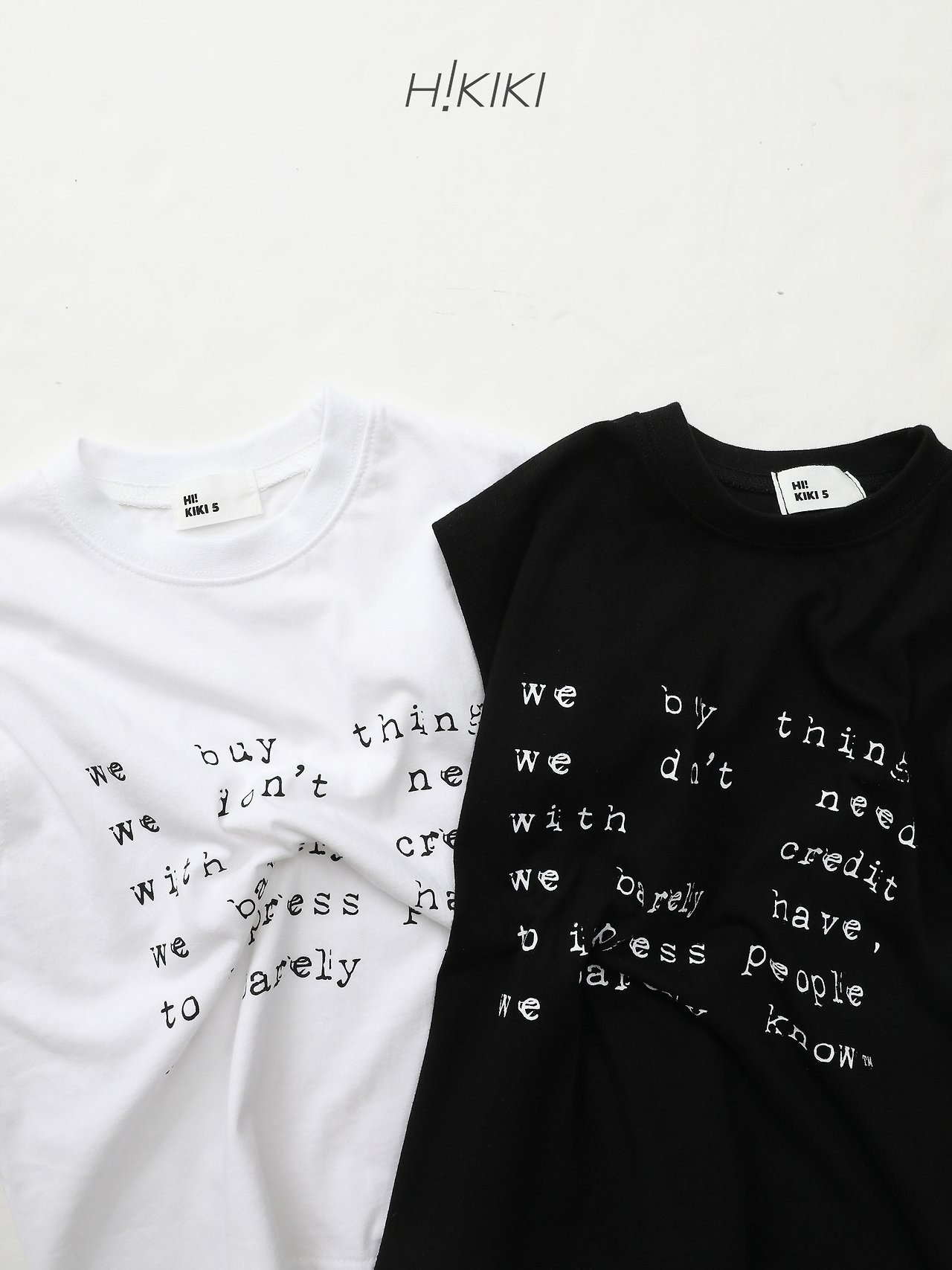 [H!KIKI] Over Sleeveless Tee / [하이키키] 오버나시티