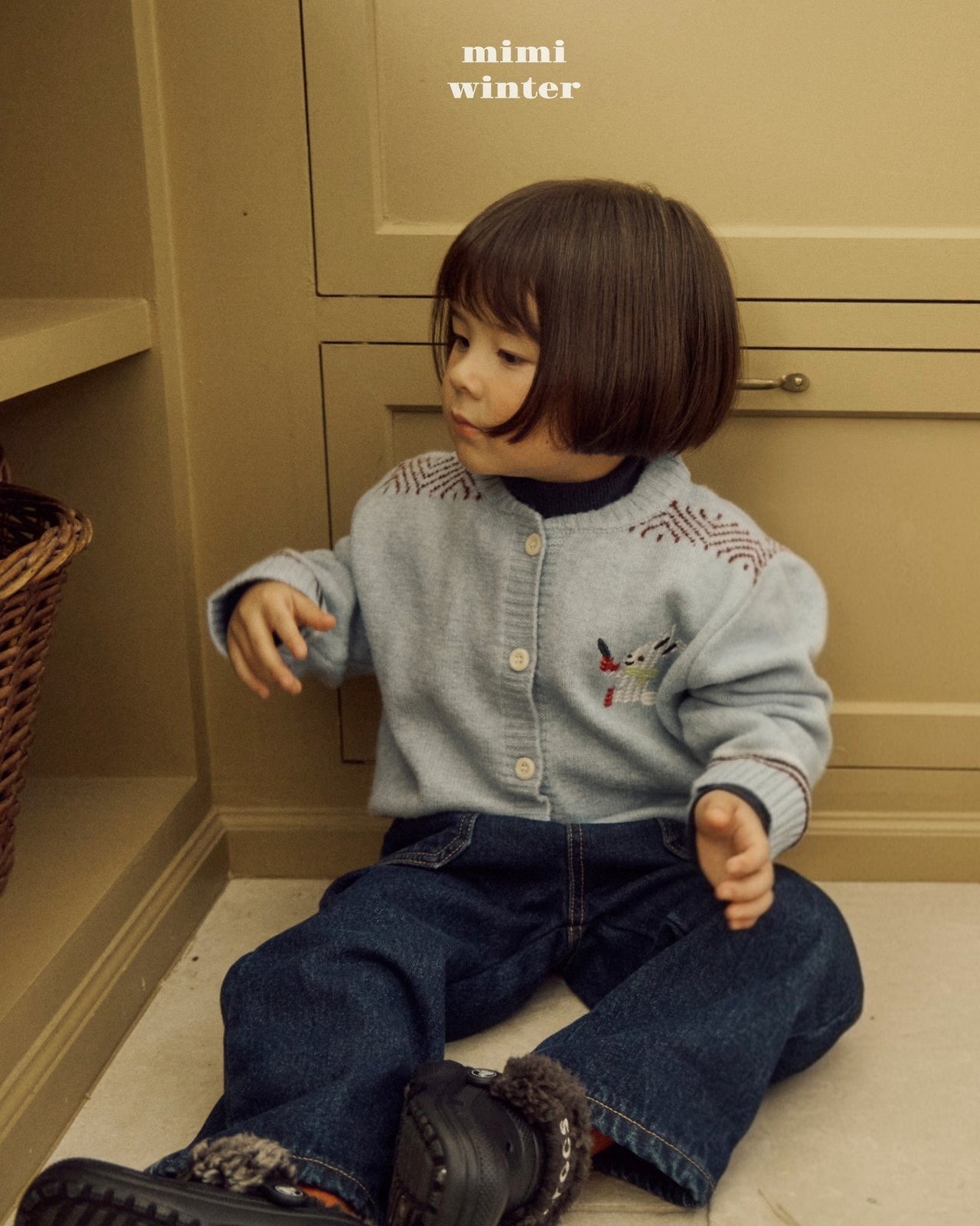 BYMIMI［取寄］animal cardigan 26winter