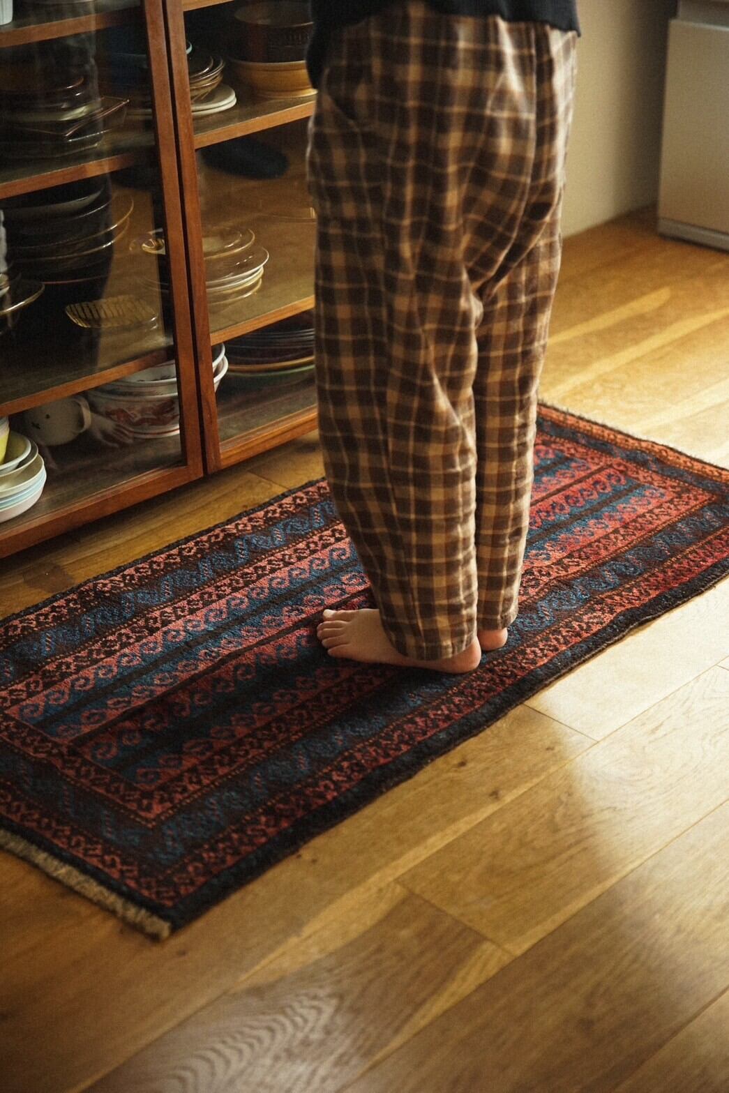 837 -Vintage Baluch rug