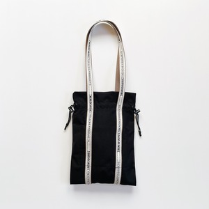 【THEATRE PRODUCTS】JACQUARD TAPE SHOUES BAG (BLACK)