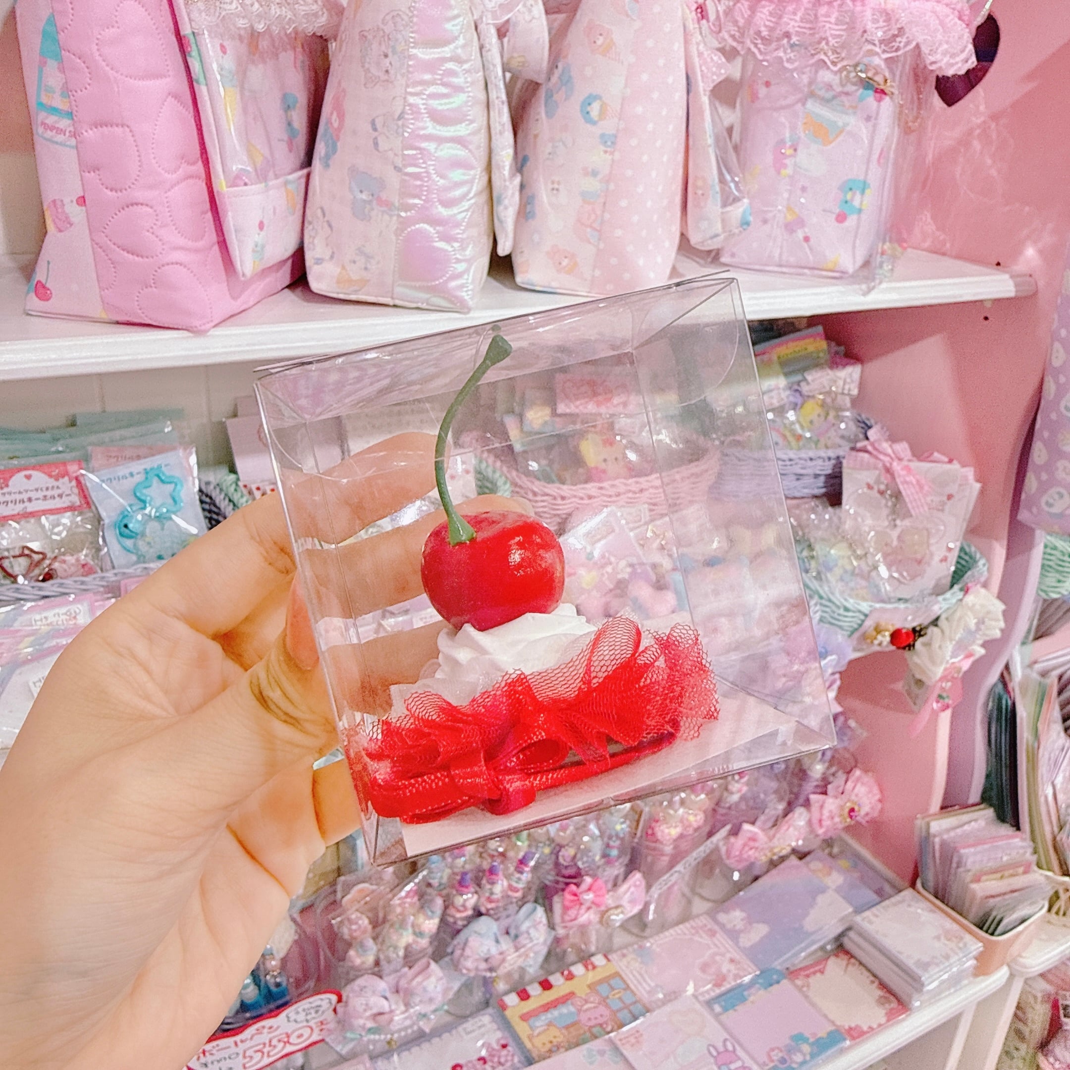 【J2】16-28ぬいぐるみ用ホイップチェリーヘッドドレス