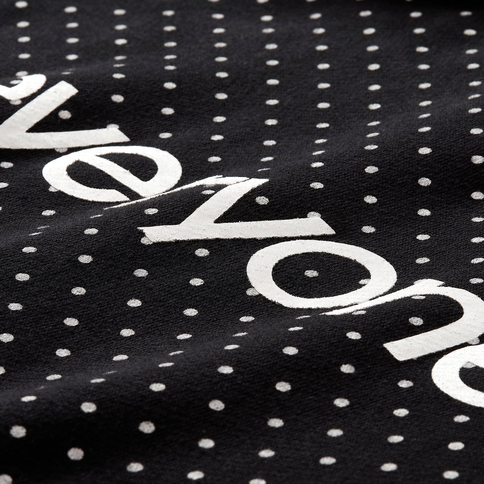 everyone back logo dot zip up hoodie (BLACK) | everyone