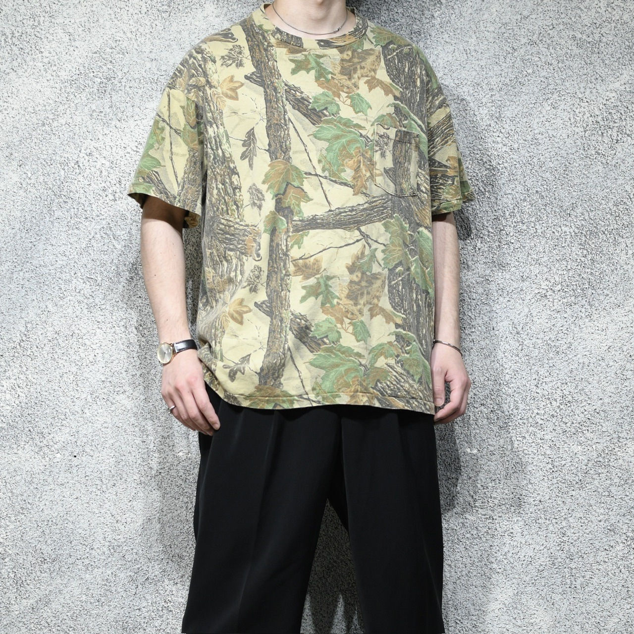 90's Wrangler real tree pocket tee