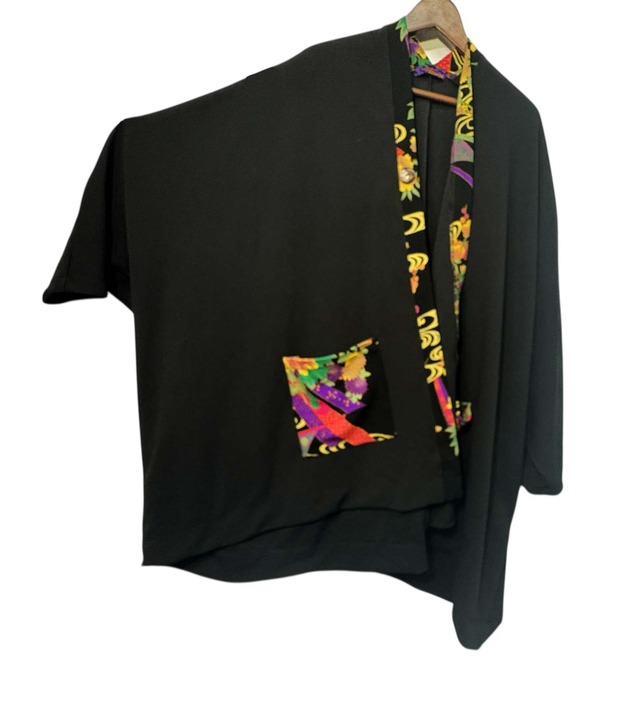 和柄ドルマンBIGカーデ/パープル SA25-13