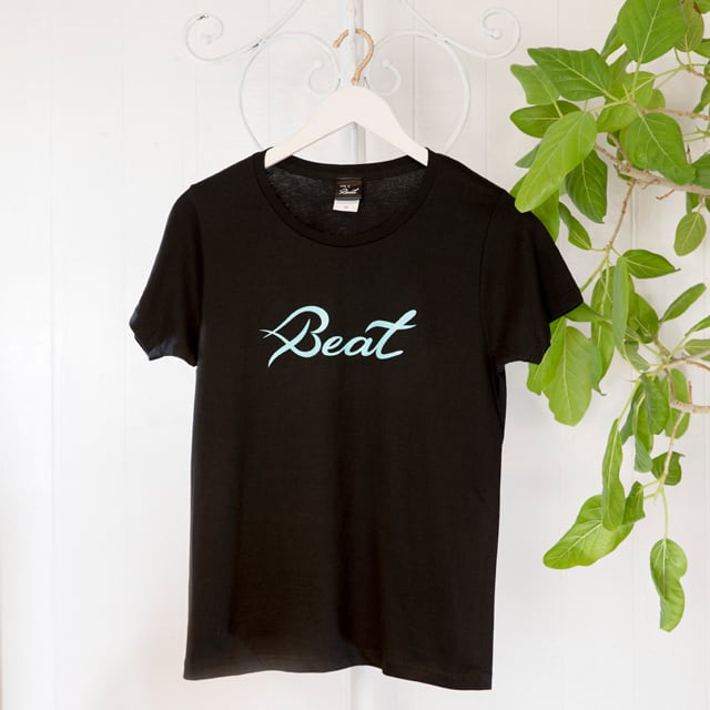 高次元波動Tシャツ　Beat 黒