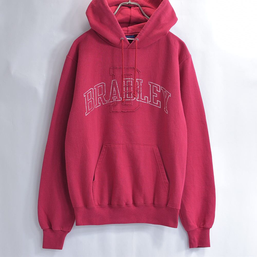 00s~ Champion チャンピオン BRADLEY カレッジ プリント スウェットパーカー ヴィンテージ レッド ブラッドリー大学 プルオーバー 裏起毛 フーディー ビンテージ USA アメリカ古着 メンズ Sサイズ | 古着屋 grin days memory 【公式】古着通販 オンラインストア 00s~ Champion チャンピオン BRADLEY カレッジ プリント スウェットパーカー ヴィンテージ レッド ブラッドリー大学 プルオーバー 裏起毛 フーディー ビンテージ USA アメリカ古着 メンズ Sサイズ | 古着屋 grin days memory 【公式】古着通販 オンラインストア